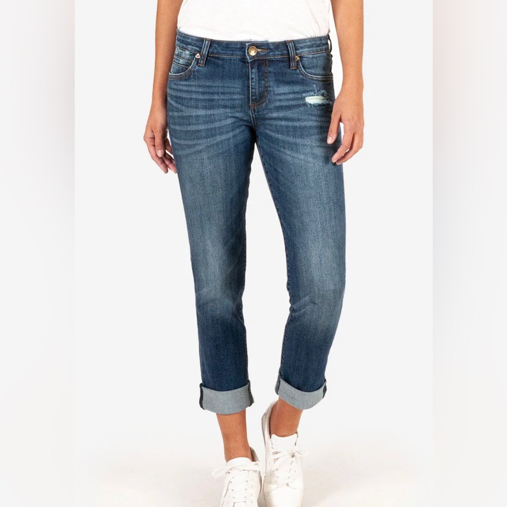 KUT From the Kloth Catherine Boyfriend (Doubtless Wash) Size 4